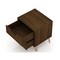 Manhattan Comfort Rockefeller Nightstand 2.0 in Brown, PK2 2-102GMC5 - alternate 2